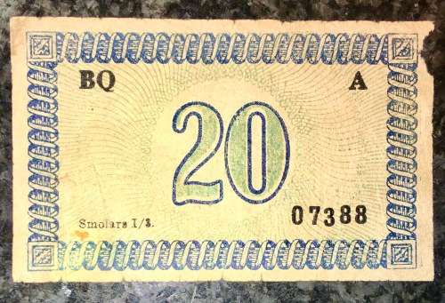 ITALY 20 CENTESIMI 1919 COMUNA DI TRIESTE