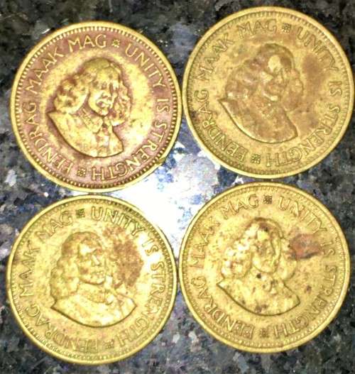 R S A -SET 1/2 CENT 1961,62,63,64 (1 BID TAKES ALL)