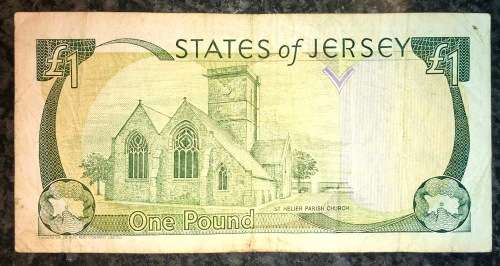 STATE OF JERSEY 1 POUND 1989 ND