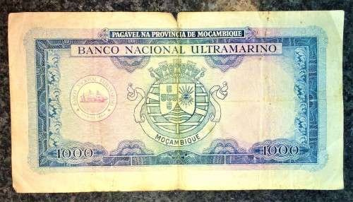 MOZAMBIQUE 1000 ESCUDOS 31 JULY 1953