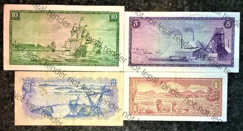 COMPLETE SET OF TW DE JONG & DECIMALS R10 -R1 ,,, 1967-1975( 1 BID TAKES ALL)