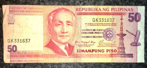 PHILIPPINES 50 PISO 2003