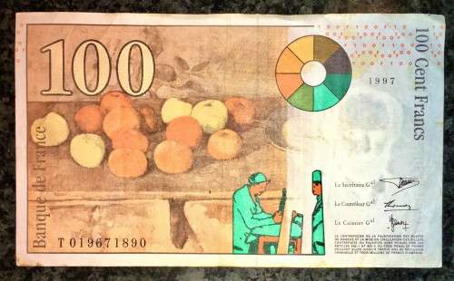 FRANCE 100 FRANCS 1997