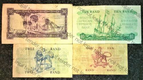 COMPLET SET OF G.RISSIK R20 TO R1---1962 1ST ISSUE ( 1 BID TAKES ALL)