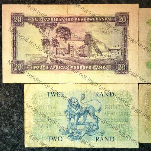 COMPLET SET OF G.RISSIK R20 TO R1 ---1962-- 1ST ISSUE ( 1 BID TAKES ALL)