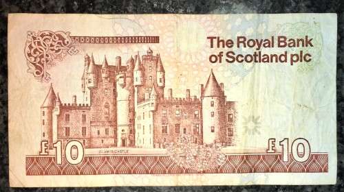 SCOTLAND 10 POUNDS ROYAL BANK 2000