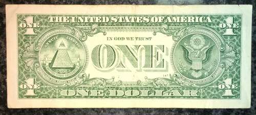 U S A  1 DOLLAR  SAN FRANCISCO 2013