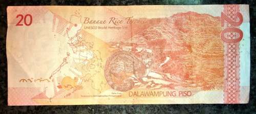 PHILIPPINES 20 PISO 2017