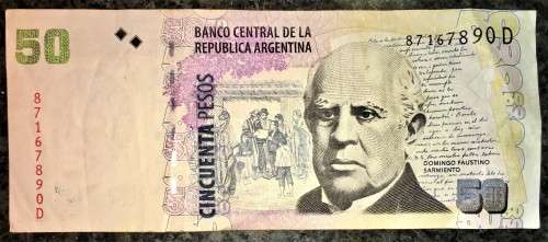 ARGENTINA 50 PESOS 2003