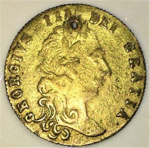 1788,,,1/2 SPADE GAMING TOKEN OF KING GEORGE III - IN MEMORY OF THE GOOD OLD DAYS