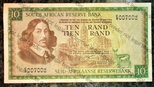 G.RISSIK LOW INETRESTING NUMBER R10 --C9--007-002..,,,1ST ISSUE 1967 (1 BID TAKES ALL)