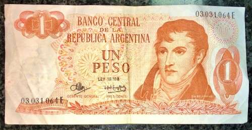 ARGENTINA 1 PESOS ND 1970s