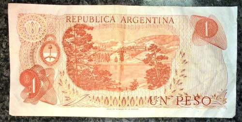 ARGENTINA 1 PESOS ND 1970s