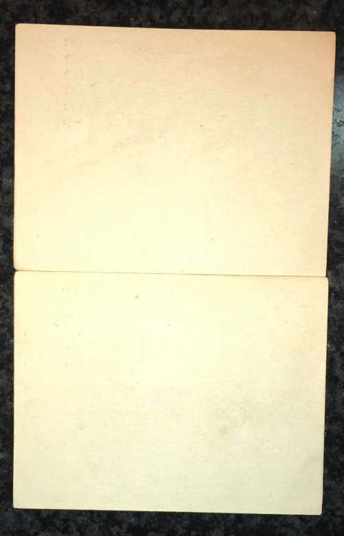 S A UNION PETROL RATION COUPON 5 GALLONS IN SEQUENCE 498592-593---1946 APRIL UNUSED BLANK