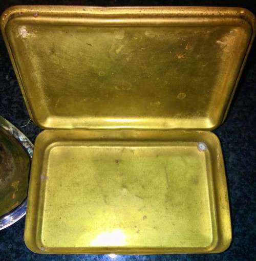 1914 CHRISTMASS CHOCOLATE TIN GIFT TO SOLDIERS
