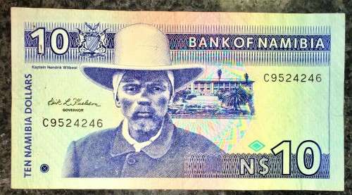 NAMIBIA N$10 2001 KAPTEIN HENDRIK WITBOOI\I