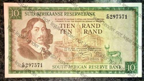 G RISSIK R10-- C10-- SECOND ISSUE 1967 A/E SPRINGBUCK WTM