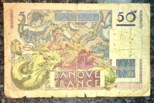 FRANCE 50 FRANC 1946 W