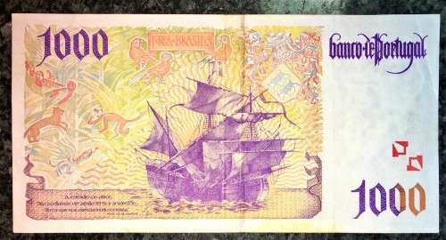 PORTUGAL 1000  ESCUDOS 1996