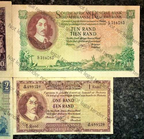 COMPLET SET OF G.RISSIK R20 TO R1 ---1962-- 1ST ISSUE ( 1 BID TAKES ALL)