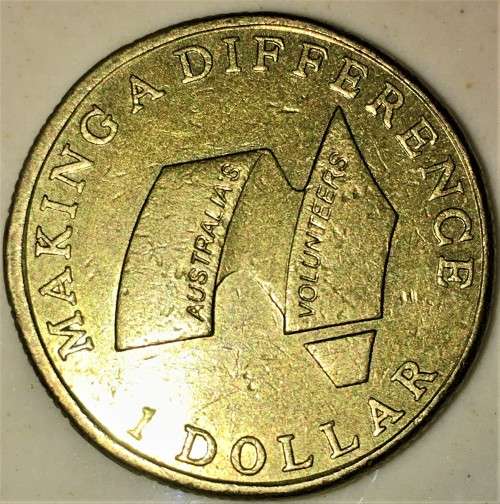 AUSTRALIA 1 DOLLAR MAKING A DIFFERENCE 2003