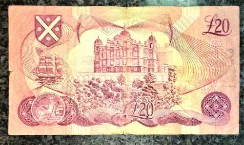 SCOTLAND 20 POUNDS ROYAL BANK 4TH AUGUST 1981