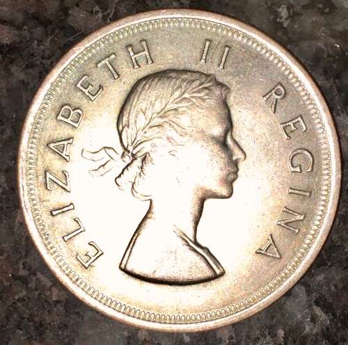 S A UNION SILVER SET 5 SHILLINGS 1947,48,49,50,51,52,53,1954,55,56,57,58,60,61,63,1964 SILVER CROWNS