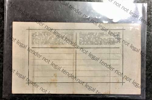 Z.A.R PRETORIA 5 POUND GOVERNMENT NOOT 29-05-1900 STAR PATTERN NO1801 STATEPRINTER OF Z.A. REPUBLIEK