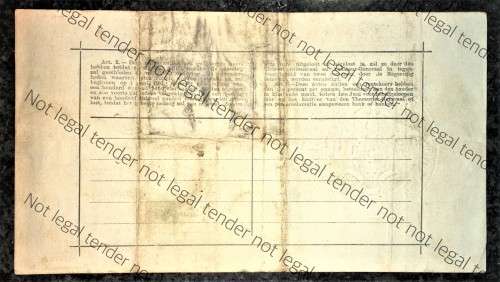 Z.A.R PRETORIA 1 POUND GOVERNMEN NOOT 29-05-1900 STAMPED CJC393 NO8421 STATEPRINTER OF Z.A.REPUBLIEK