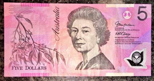 AUSTRALIA 5 DOLLARS 2008