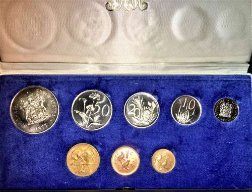 R S A  PROOF SET'S WITH SILVER R1s -- 1977,1978 & 1979 WITH ORIGINAL COVER(1 BID TAKES ALL