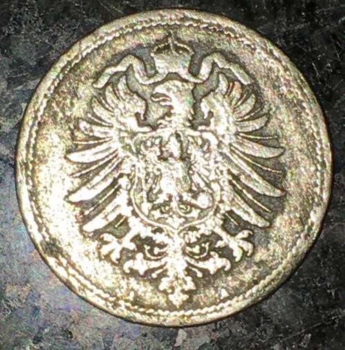 GERMANY 10 PFENNIG 1875
