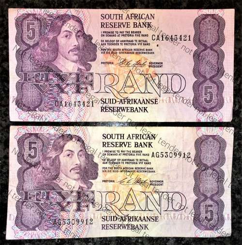 ERROR R5 CL STALS NOTE OFF CENTER CA164 -- 1990 FIRST ISSUE