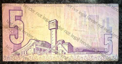 GPC DE KOCK R5 B1 /84 FIRST ISSUE WITHOUT SECURITY THREAD SCARCE