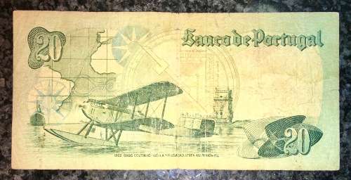 PORTUGAL  20 ESCUDOS 1978