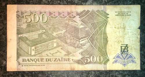 ZAIRE 500 NZ 1994