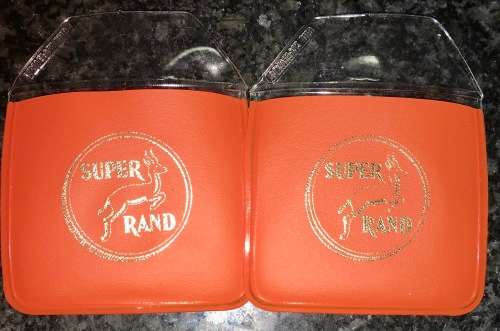 R S A SILVER R1 - 1969 BOTH ENGLISH & AFRIKAANS GOOD CONDITION WITH POUCH SILVER 80%(1 BID TAKES ALL