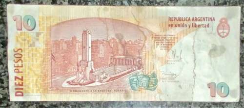ARGENTINA 10  PESO   ND