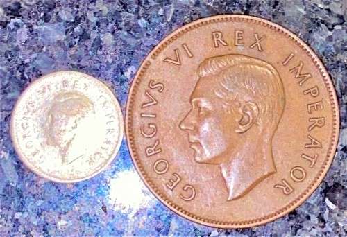 S A UNION SET SILVER 3D TICKEY & 1 PENNY 1941 --  80% SILVER(1 BID TAKES ALL)