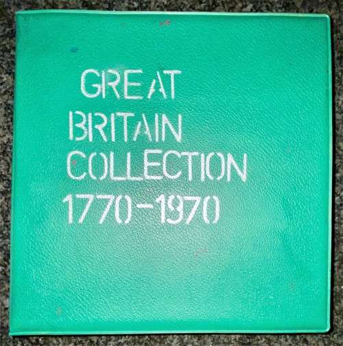 GREAT BRITAIN COLLECTION 1770-1970.NO DOUBLES.14 PAGES SILVER INCLUDED WHERE APPLICABLE