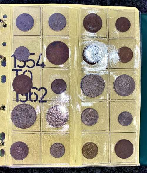 GREAT BRITAIN COLLECTION 1770-1970.NO DOUBLES.14 PAGES SILVER INCLUDED WHERE APPLICABLE
