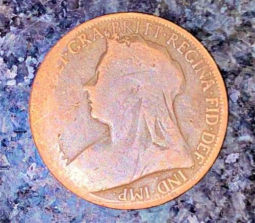 GREAT BRITAIN 1 PENNY 1896