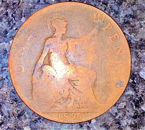 GREAT BRITAIN 1 PENNY 1896
