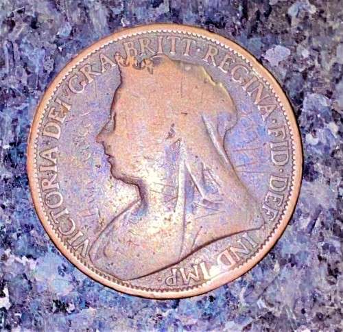 GREAT BRITAIN 1 PENNY 1897