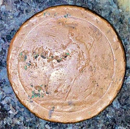 GREAT BRITAIN 1 PENNY CARTWHEEL 1797