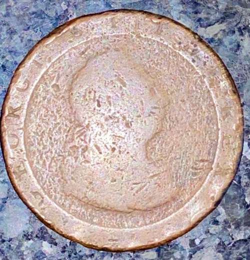 GREAT BRITAIN 1 PENNY CARTWHEEL 1797
