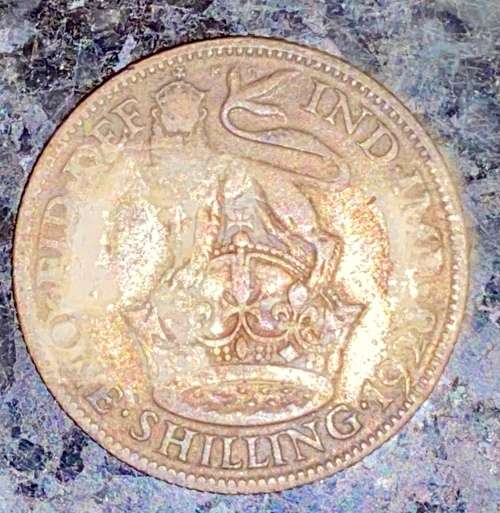 GREAT BRITAIN SILVER 1 SHILLING 1928