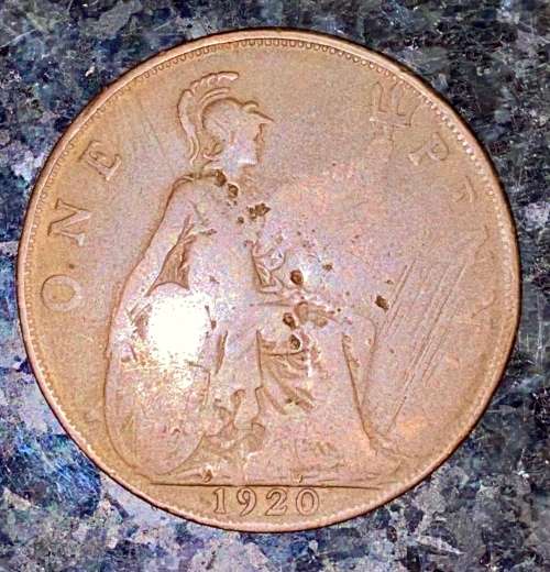 GREAT BRITAIN   1 PENNY  1920