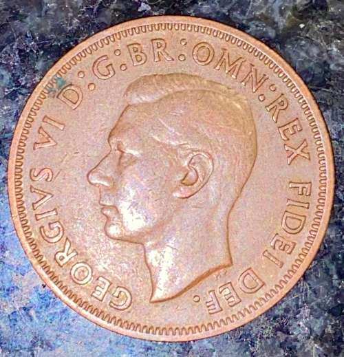 GREAT BRITAIN  1/2 PENNY 1952