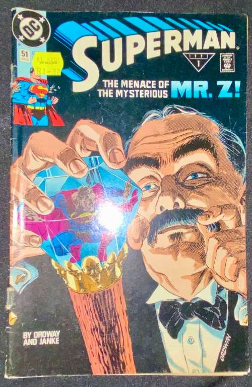 SUPERMAN  -  MR Z !  NO 51 -  1991 (DC)GOOD CONDITION